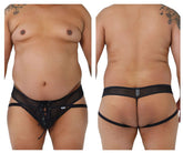 CandyMan 99493X G-String Jockstrap Color Black